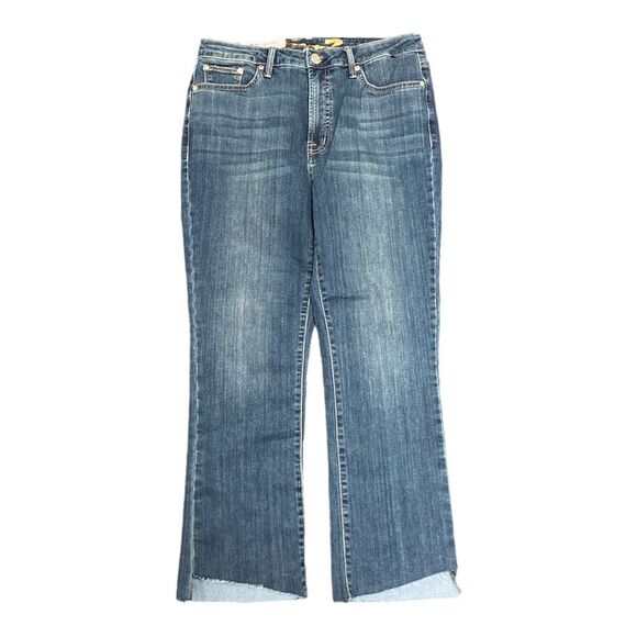 Seven7 Denim - Seven7 Ladies High-Rise Step Hem Cropped Fashion Jean - Mahone